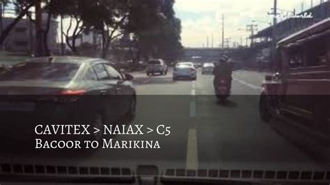 Bacoor to Marikina via C.
